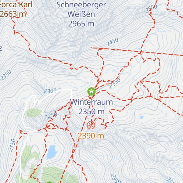 Map of Winterraum