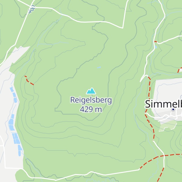 Map of Reigelsberg