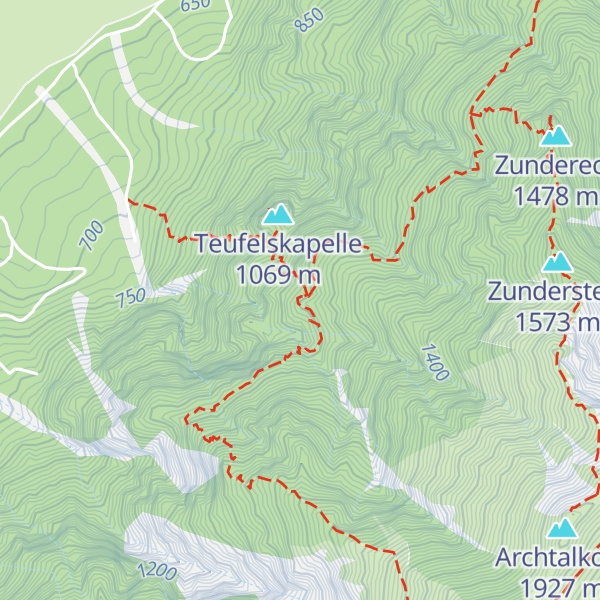 Map of Martinihütte