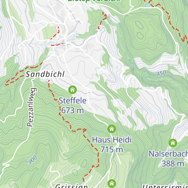 Map of Feldegger