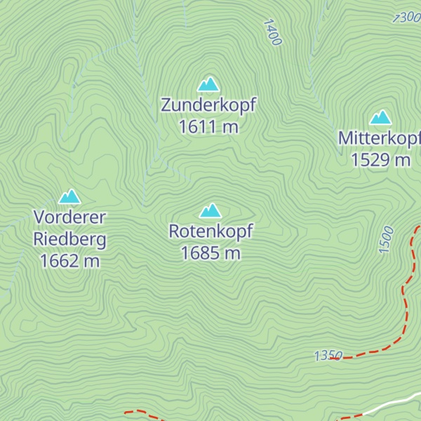 Map of Rotenkopf