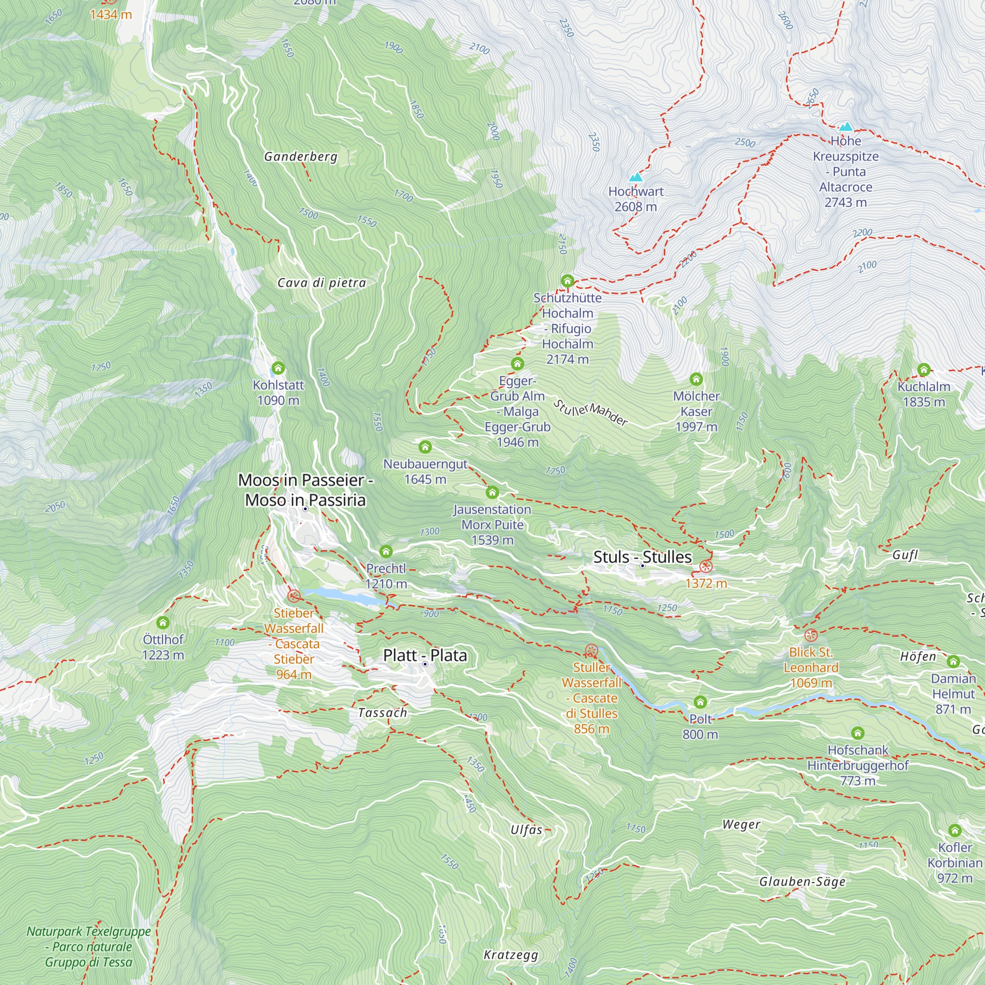 Jausenstation Morx Puite map