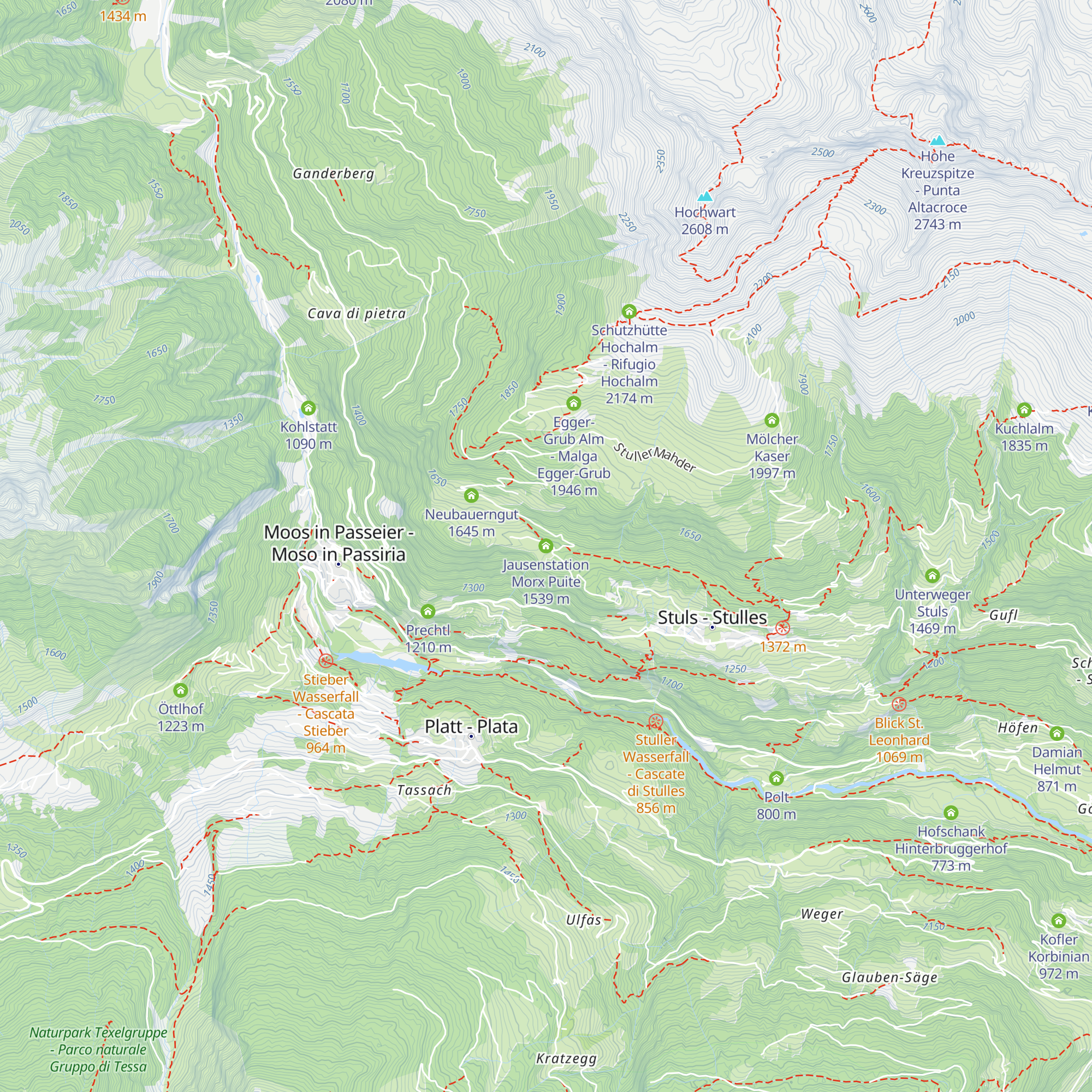 Jausenstation Morx Puite map