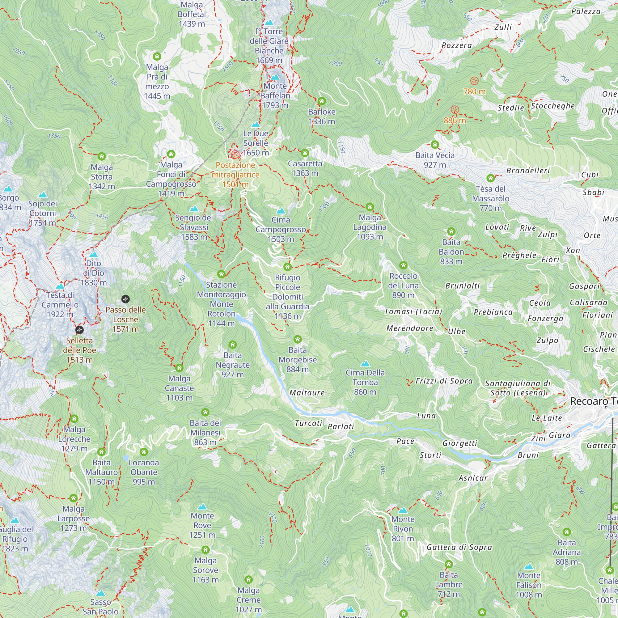 Locanda Mezzo Cason map