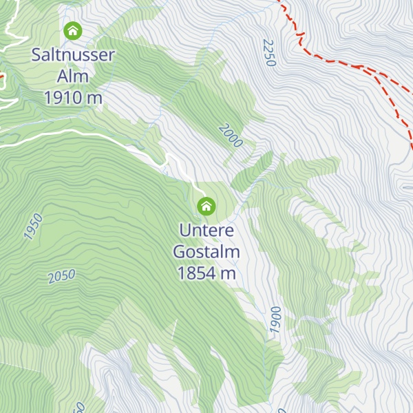 Map of Untere Gostalm