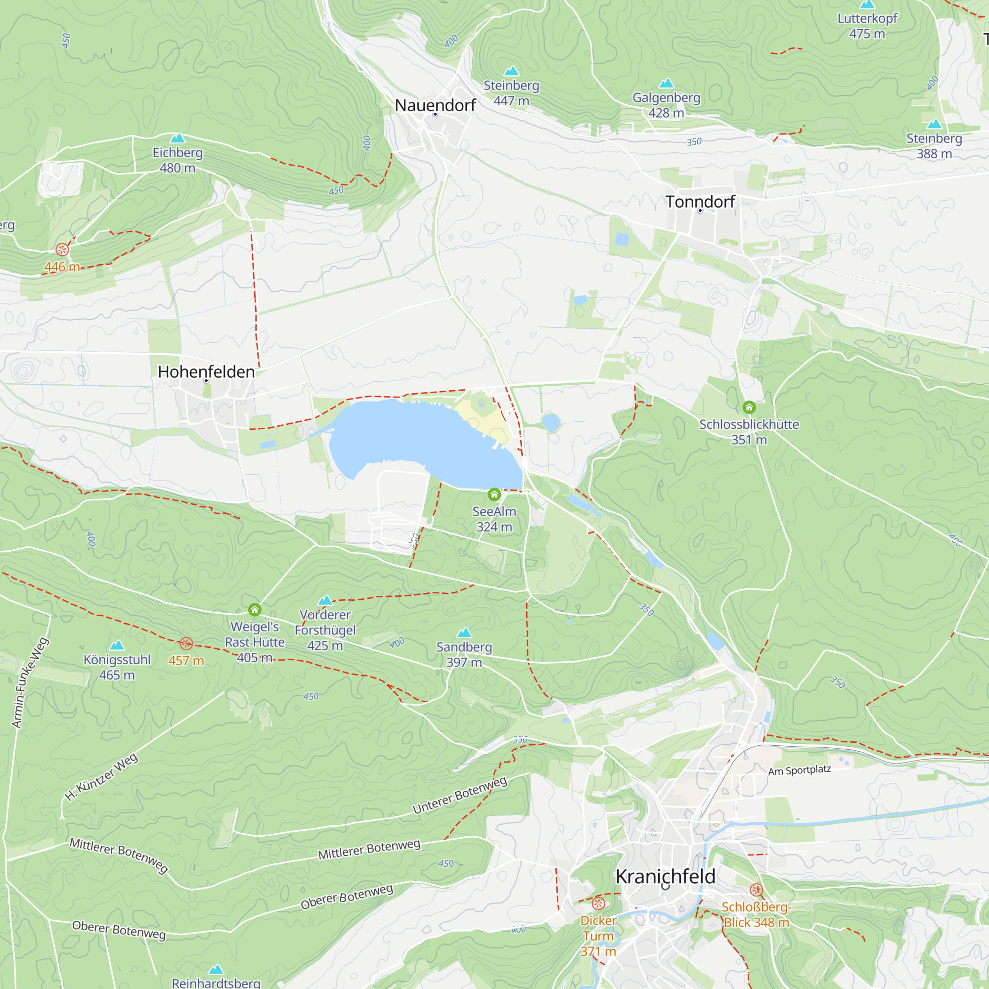 SeeAlm map