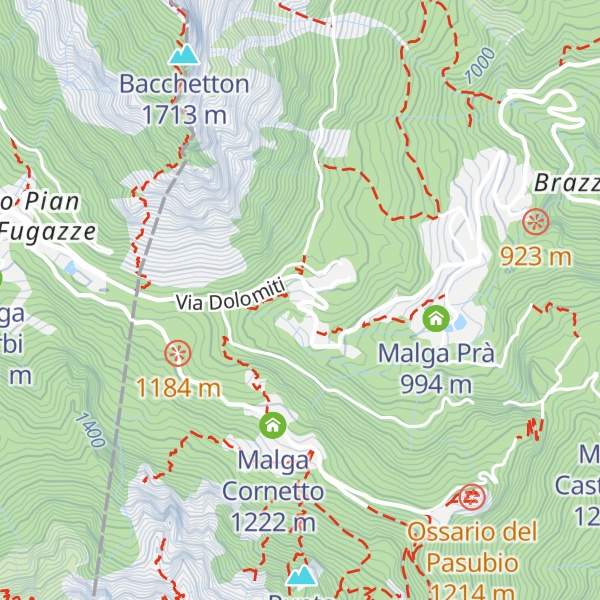 Map of Bar Villa Pasubio
