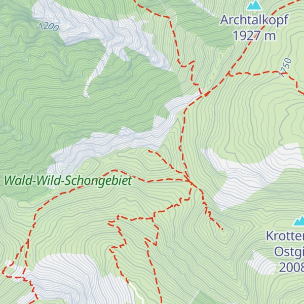 Map of Oberer Rißkopf