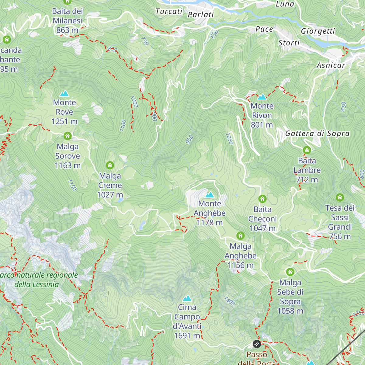 Baita Rotocobe map