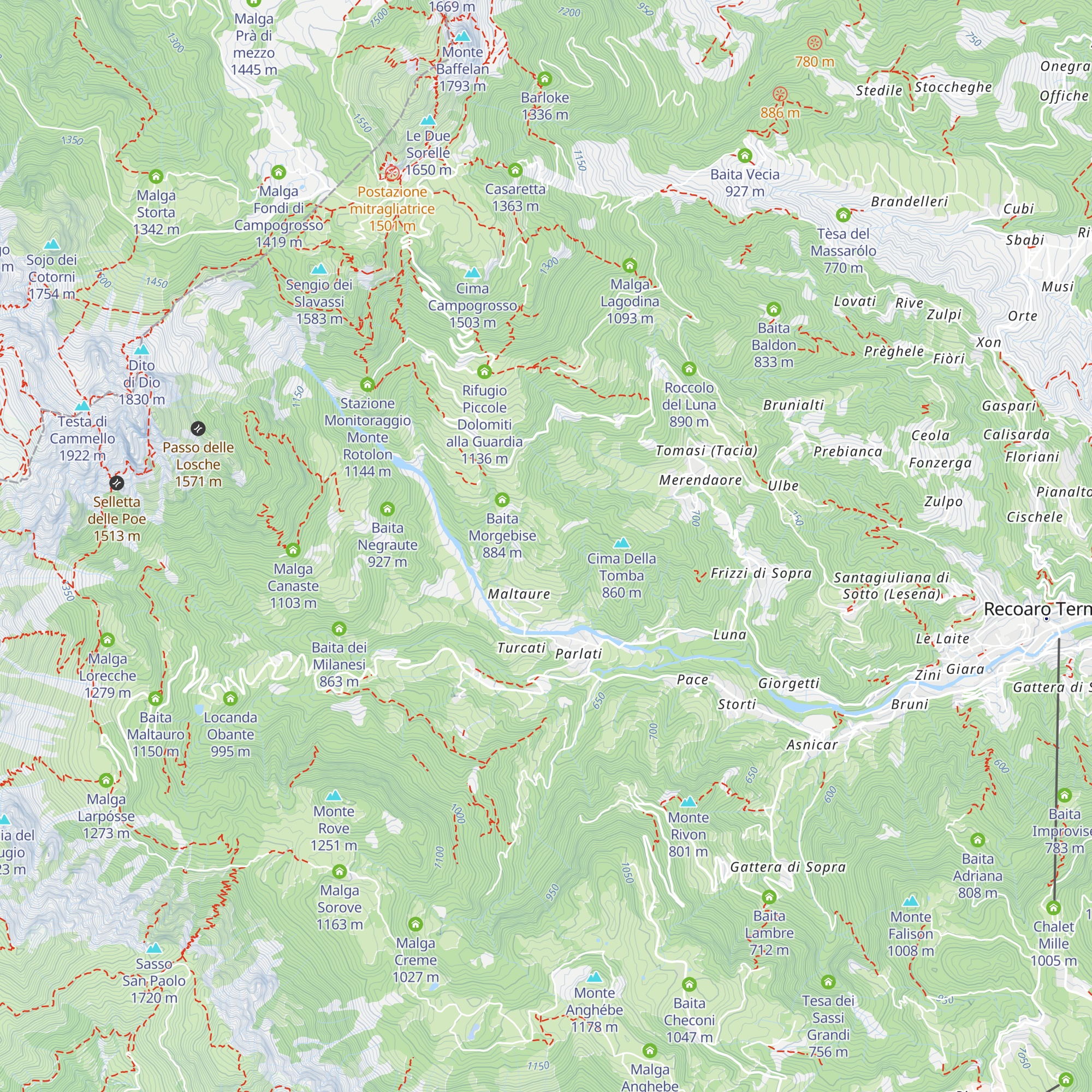 Baita Raisa map