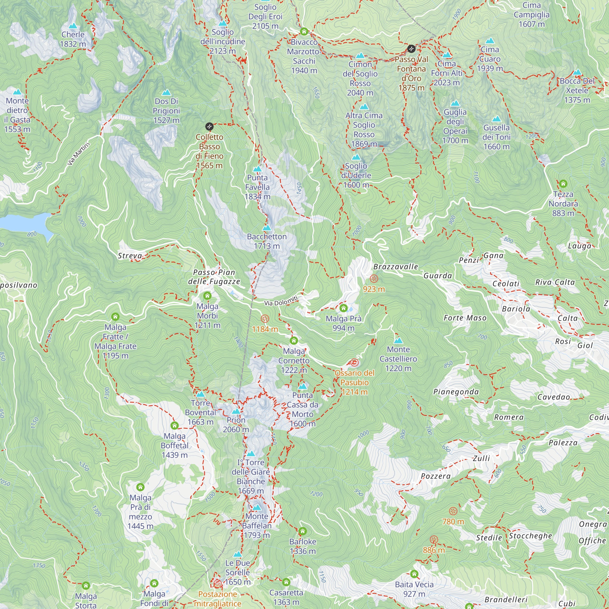 Ex Casa Cantoniera Anas map