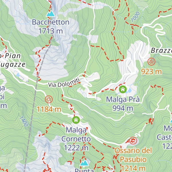 Map of Ex Casa Cantoniera Anas