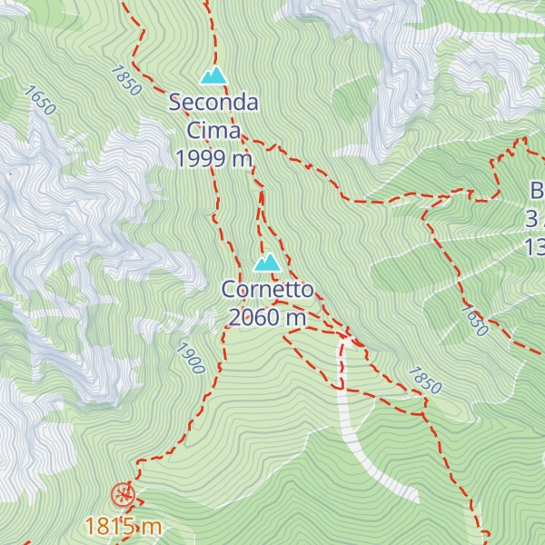 Map of Antecima Cornetto