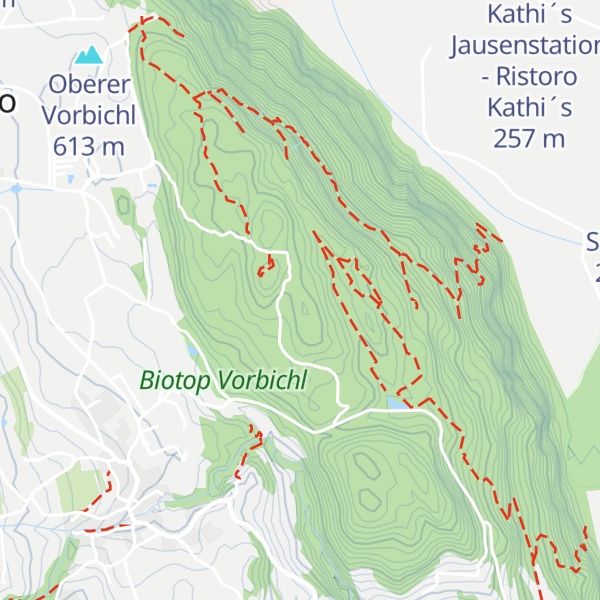 Map of Vorbichl - Il Colle