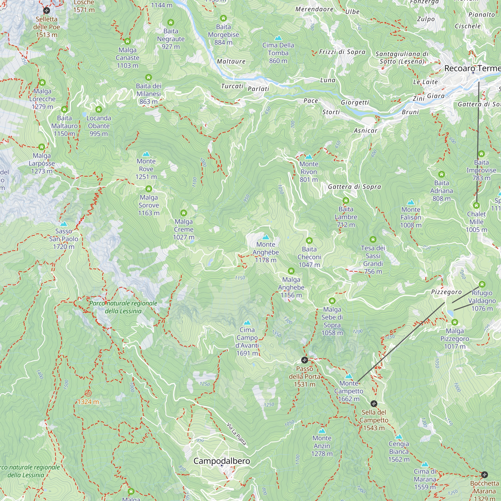 Giasara map