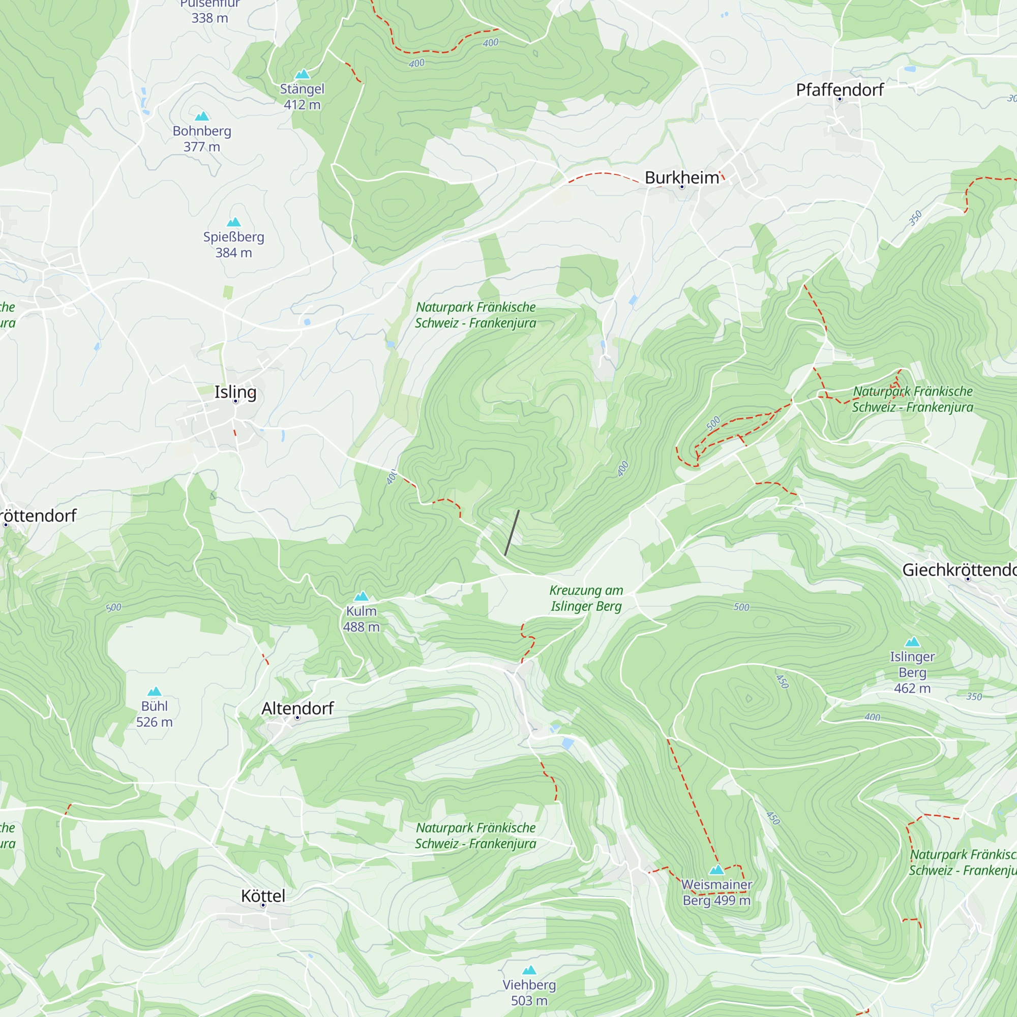 Tauschendorfer Skihütte map