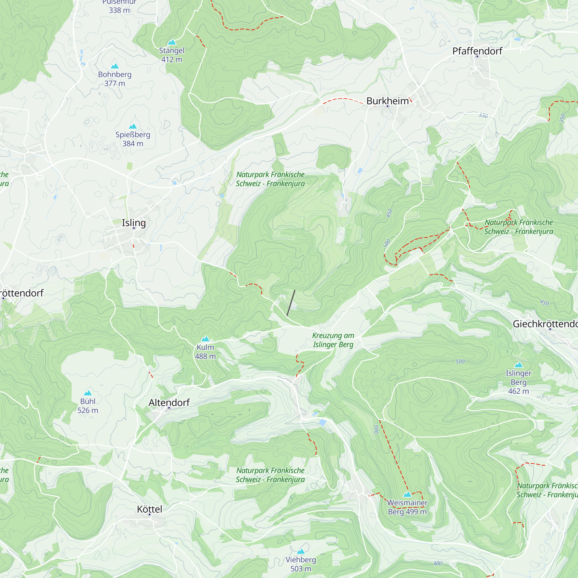 Tauschendorfer Skihütte map