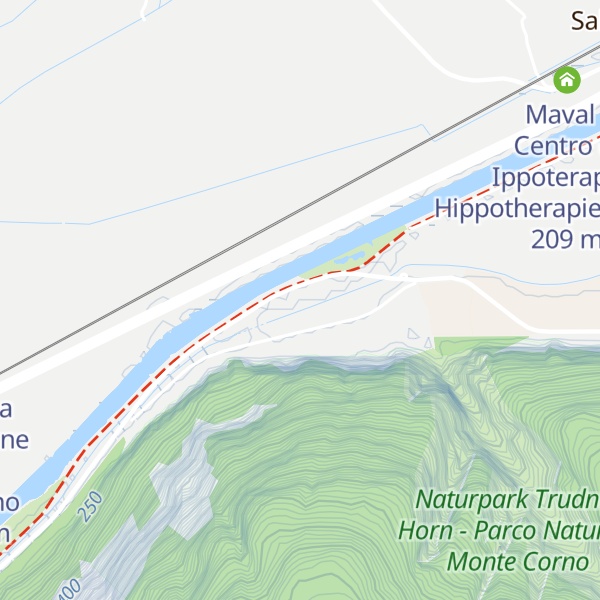 Map of gas