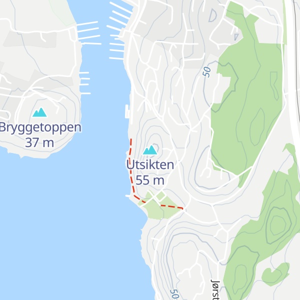 Map of Utsikten