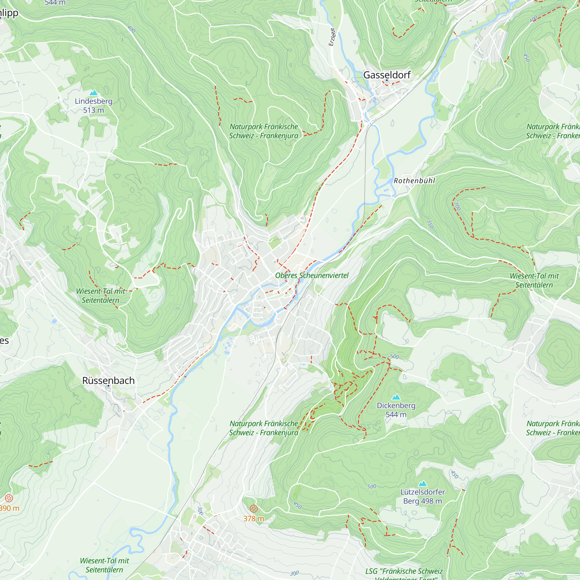 Tourist-Information map