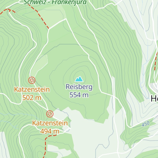 Map of Reisberg