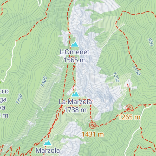 Map of El Popo