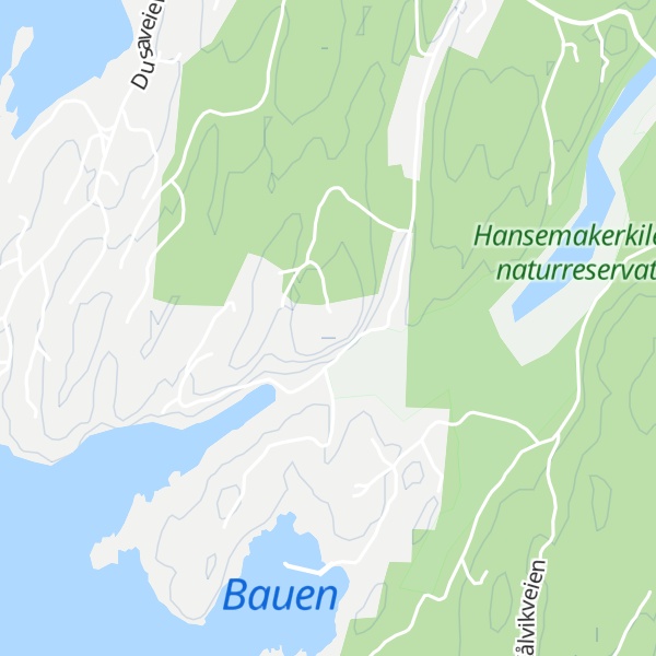 Map of Grønnsundfjellet