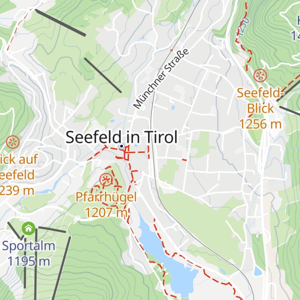 Map of Tourismusverband Seefeld