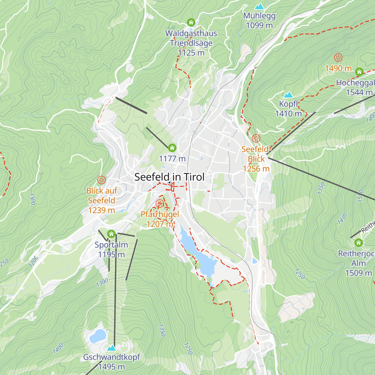 Informations- und Mobilitätszentrum Seefeld map