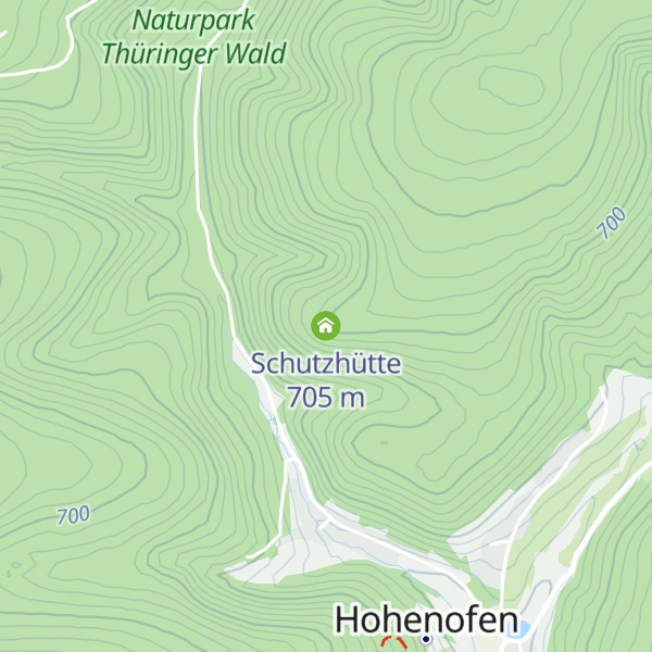 Map of Schutzhütte