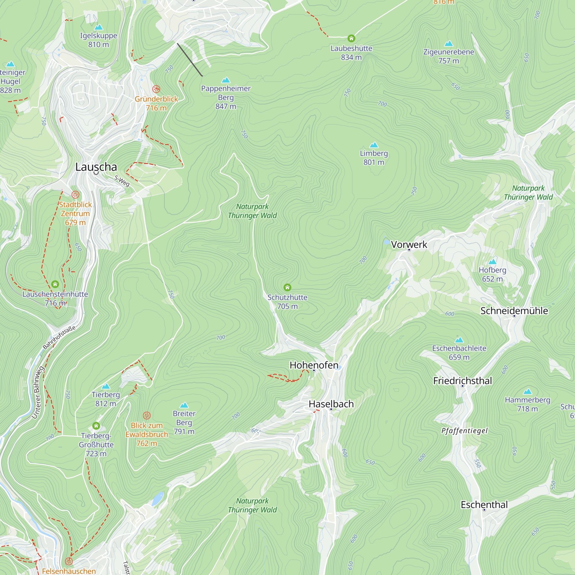 Schutzhütte map