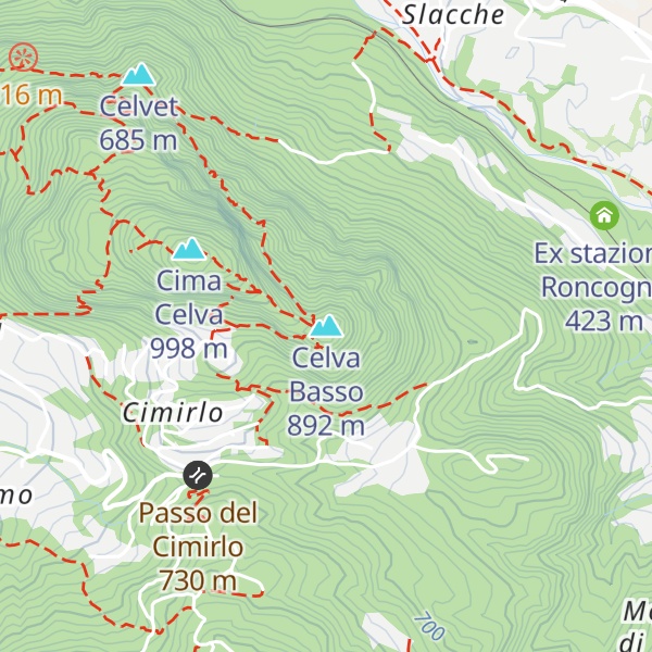 Map of Celva Basso