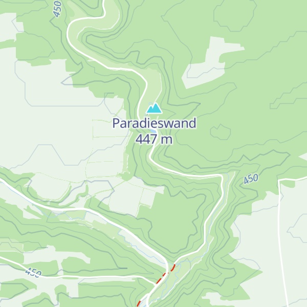 Map of Silberwand