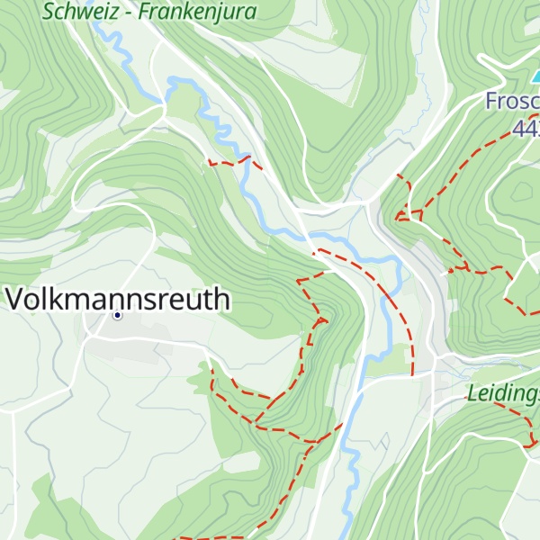 Map of Nervenheilanstalt