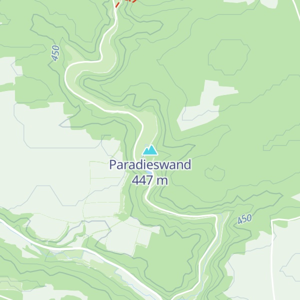 Map of Paradieswand