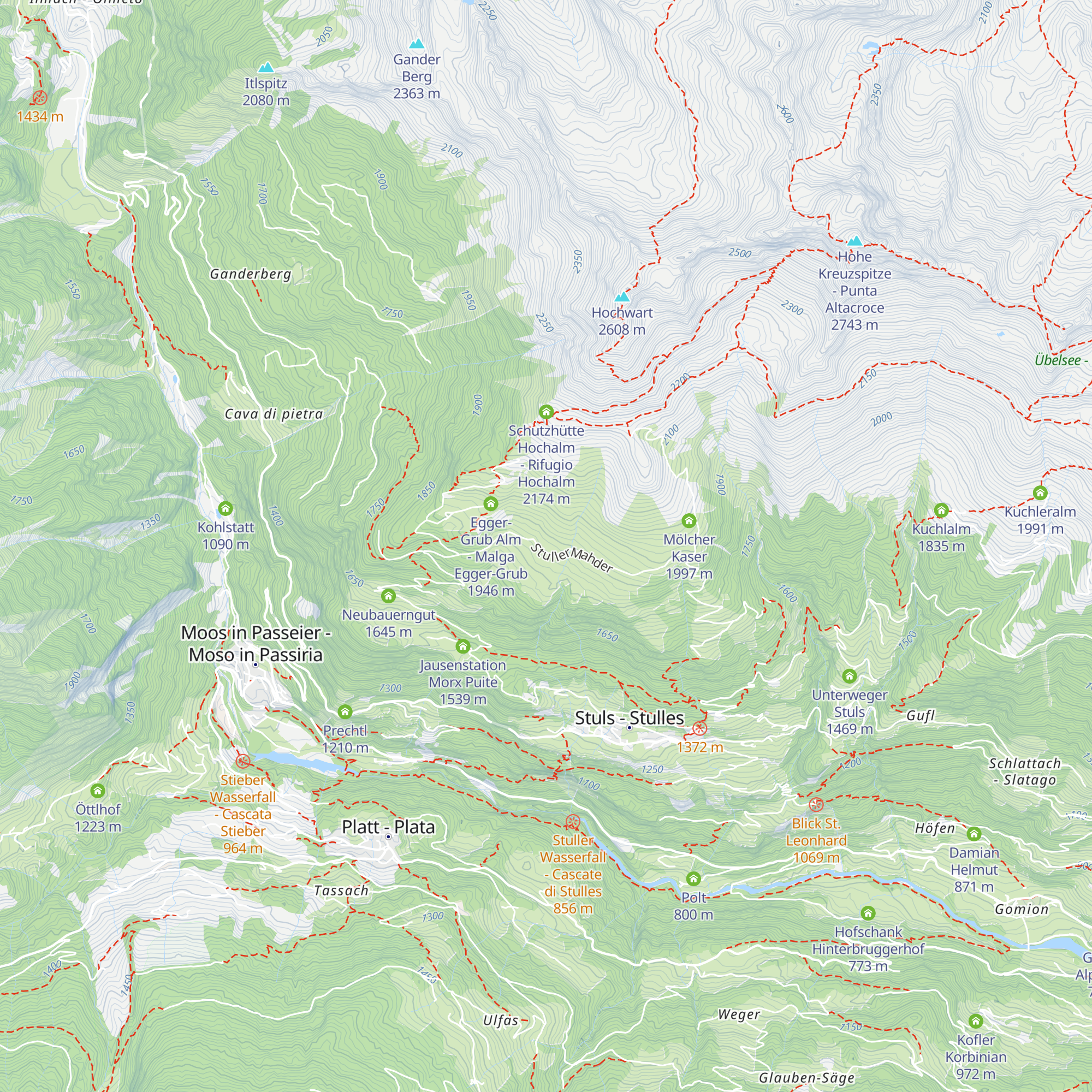 Bockhütte map