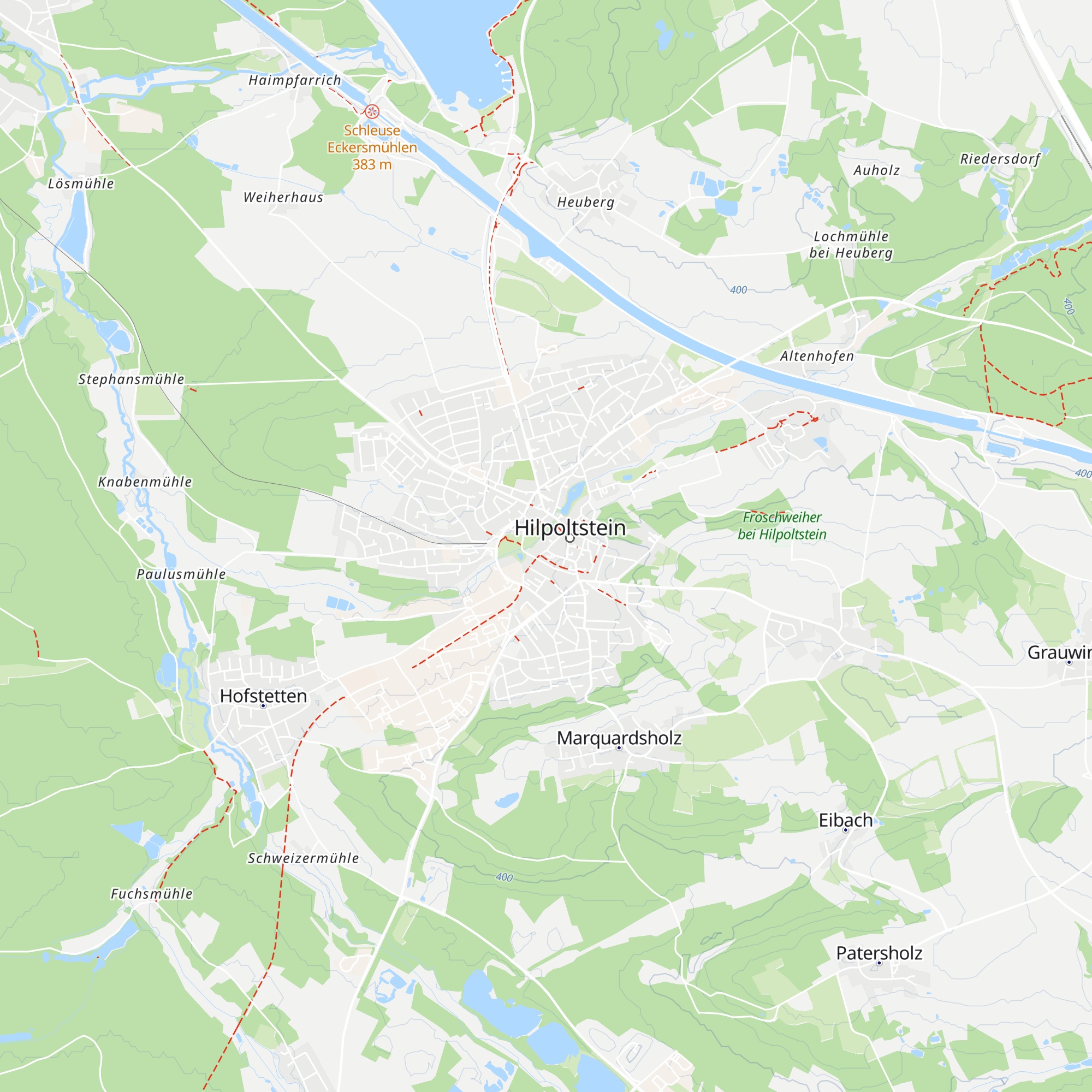 Zur Almhütte map