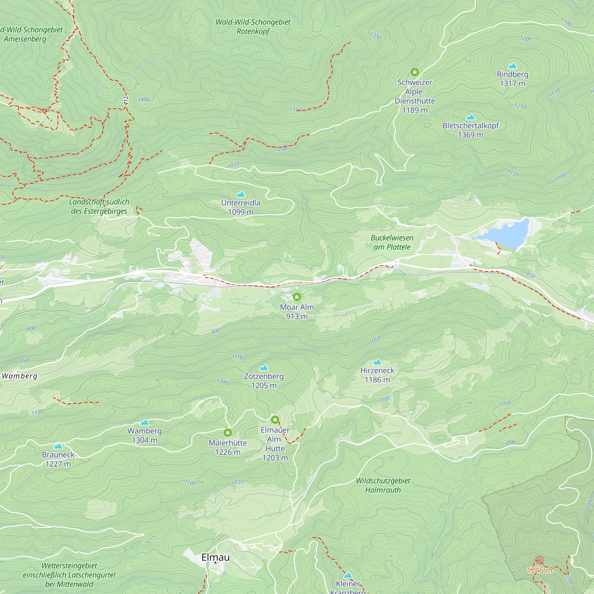 Moar Alm map