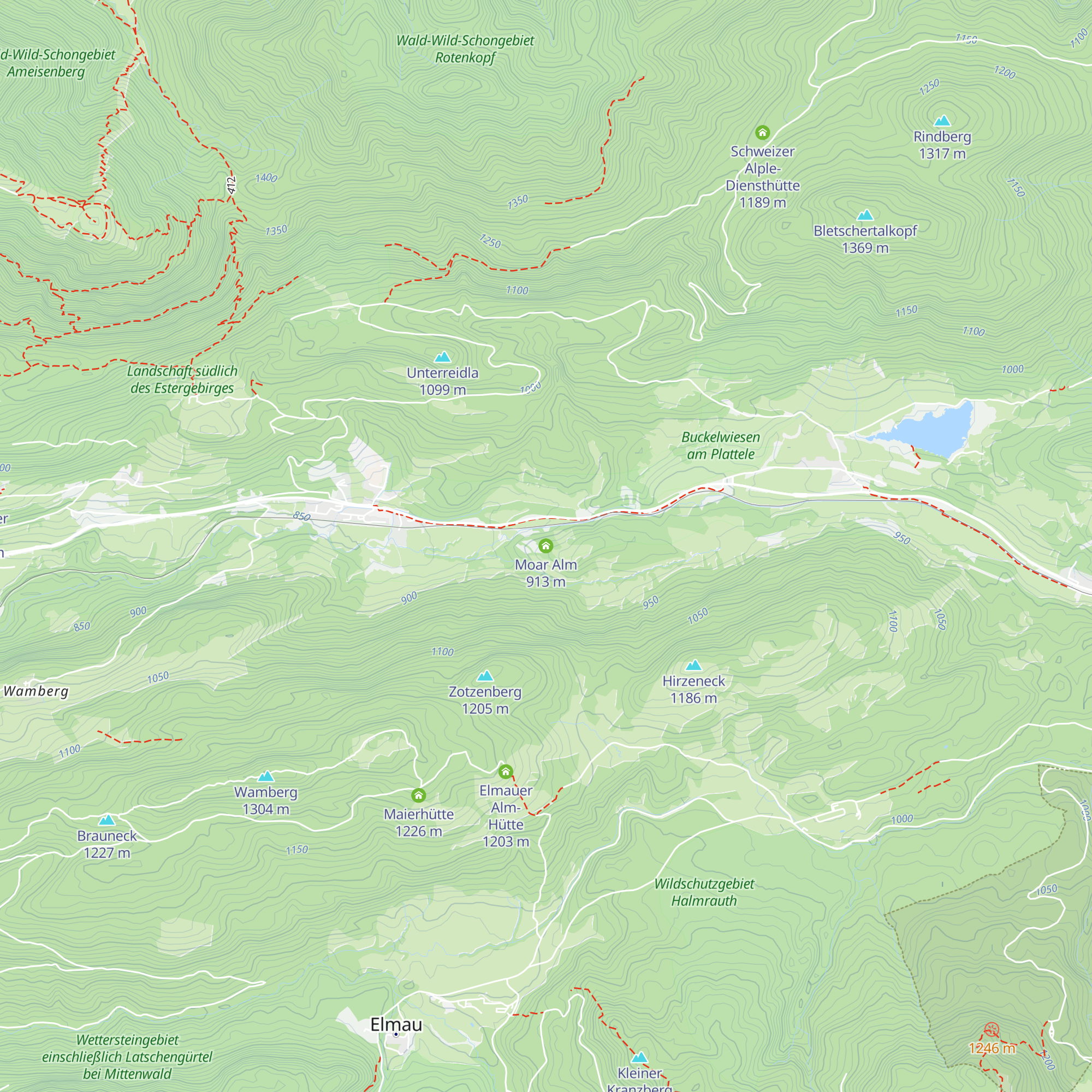 Moar Alm map