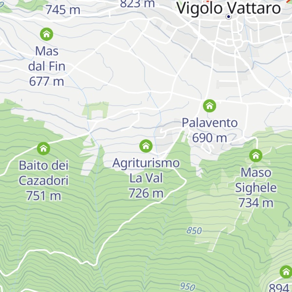 Map of Agriturismo La Val