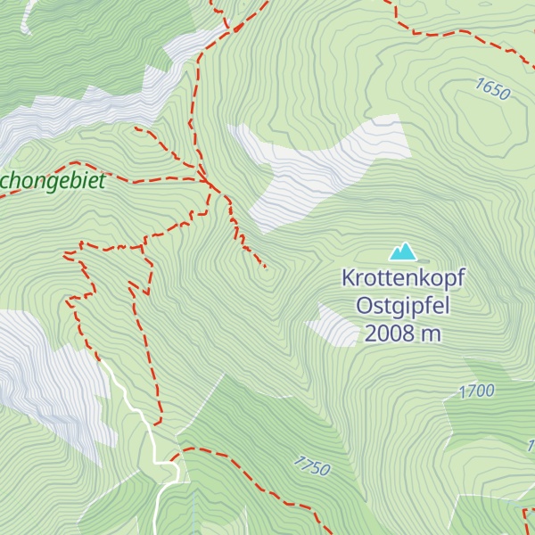 Map of Krottenkopf