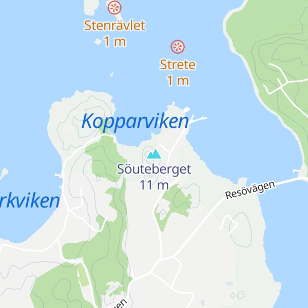 Map of Söuteberget