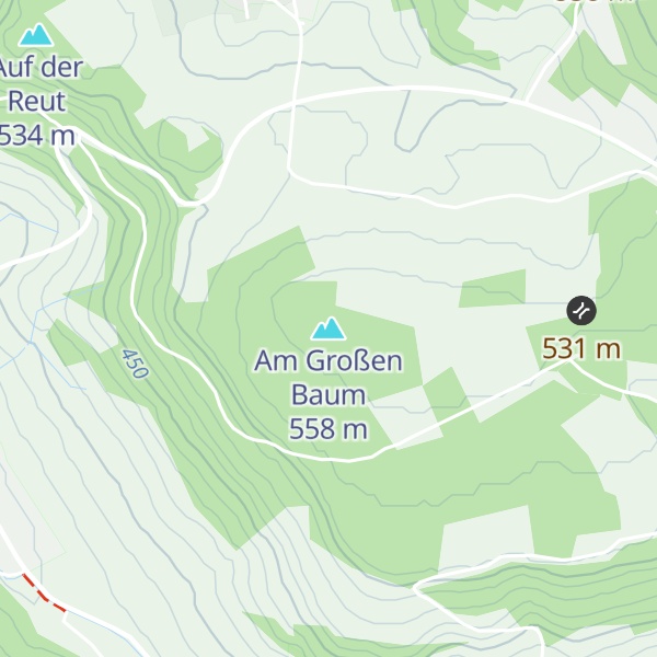 Map of Am Großen Baum