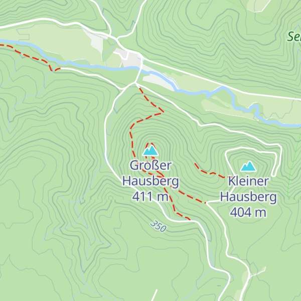 Map of Großer Hausberg
