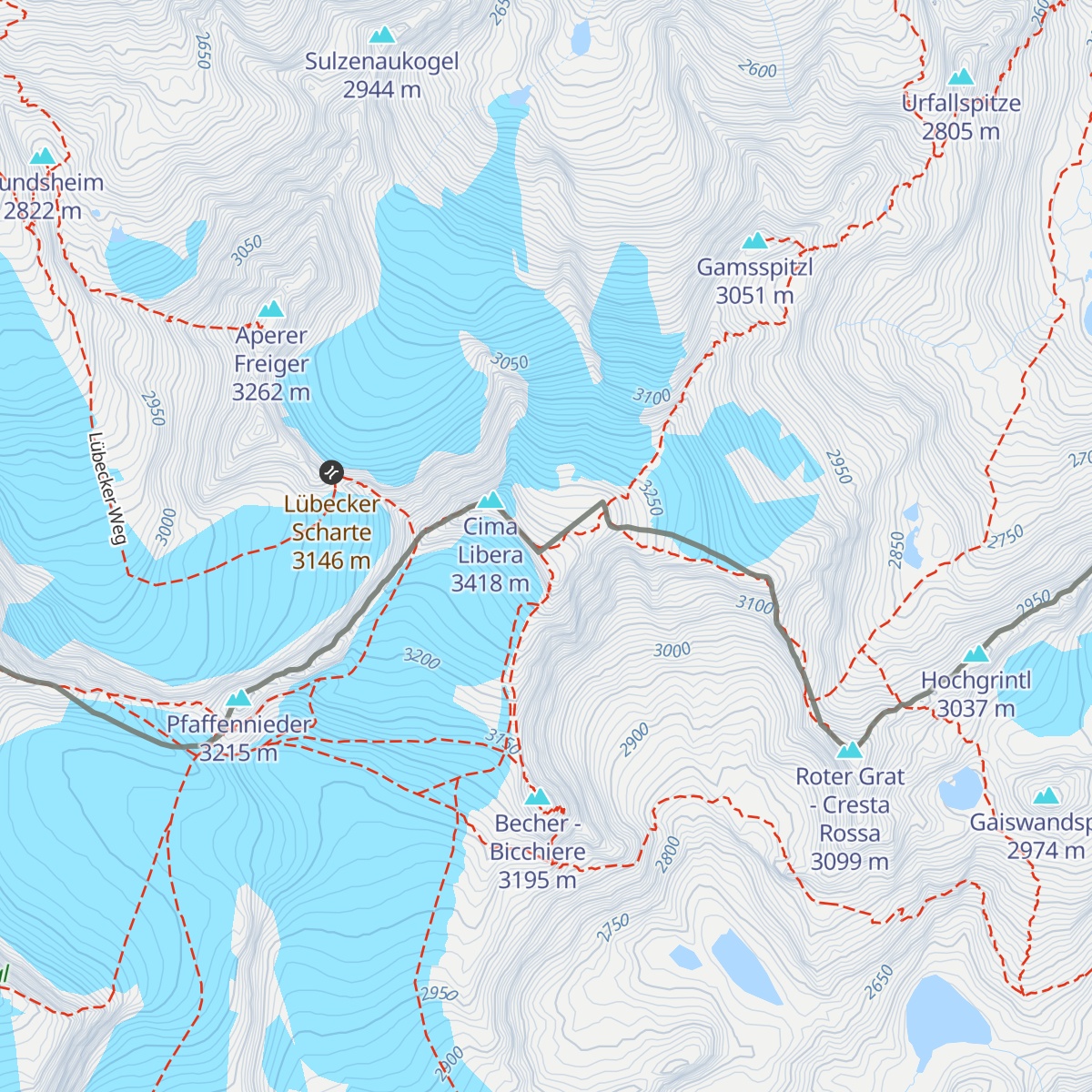 alte Zollhütte map