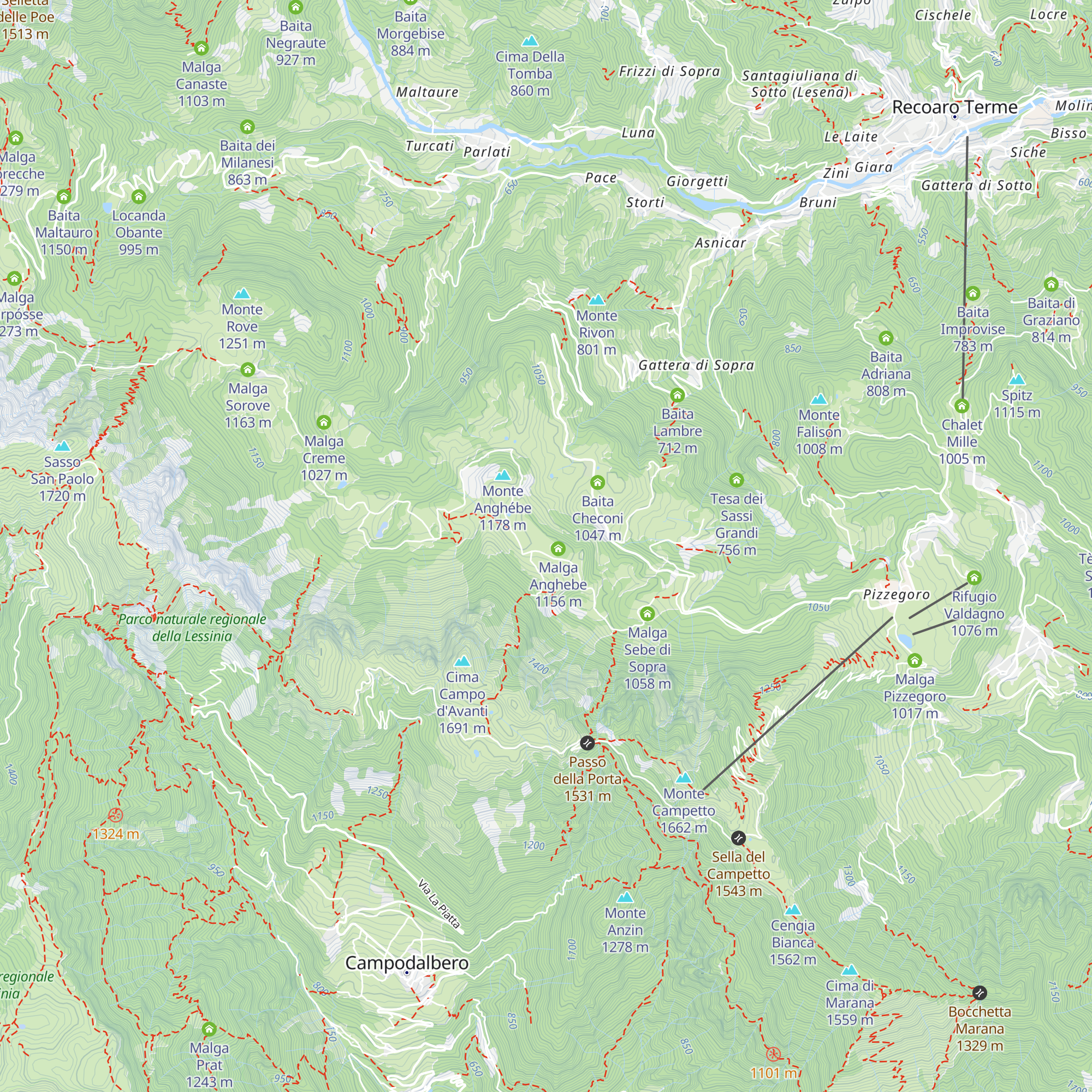 Giasara map