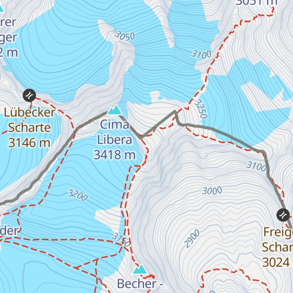 Map of Signalgipfel