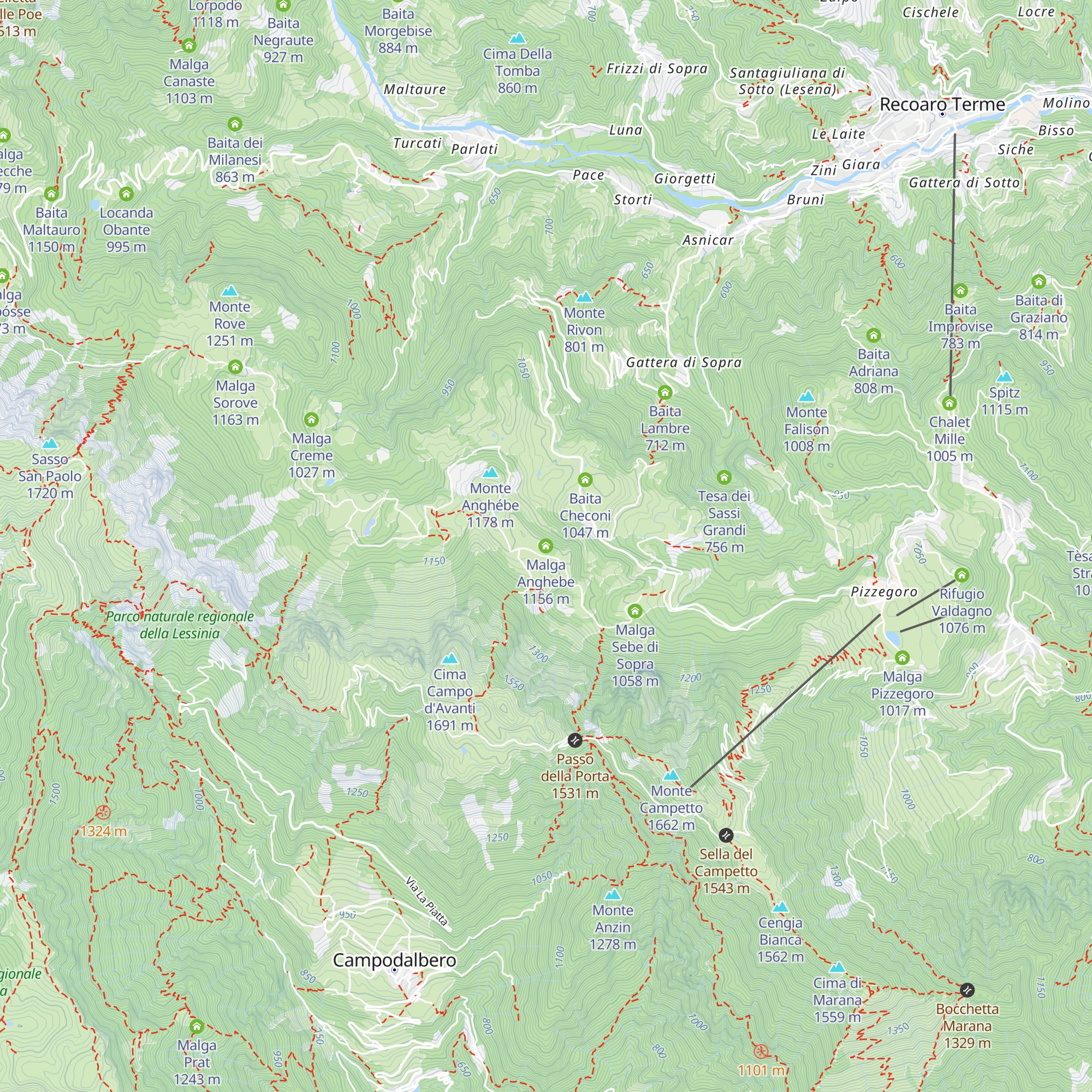 Malga Anghebe map