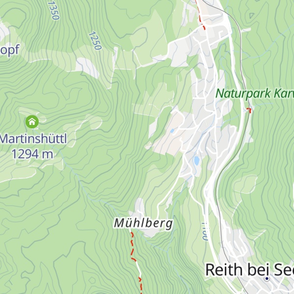 Map of Enzianhütte