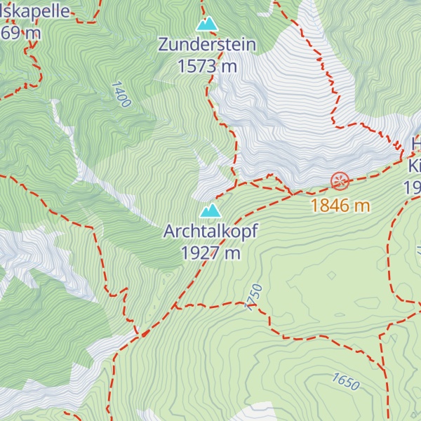 Map of Archtalkopf